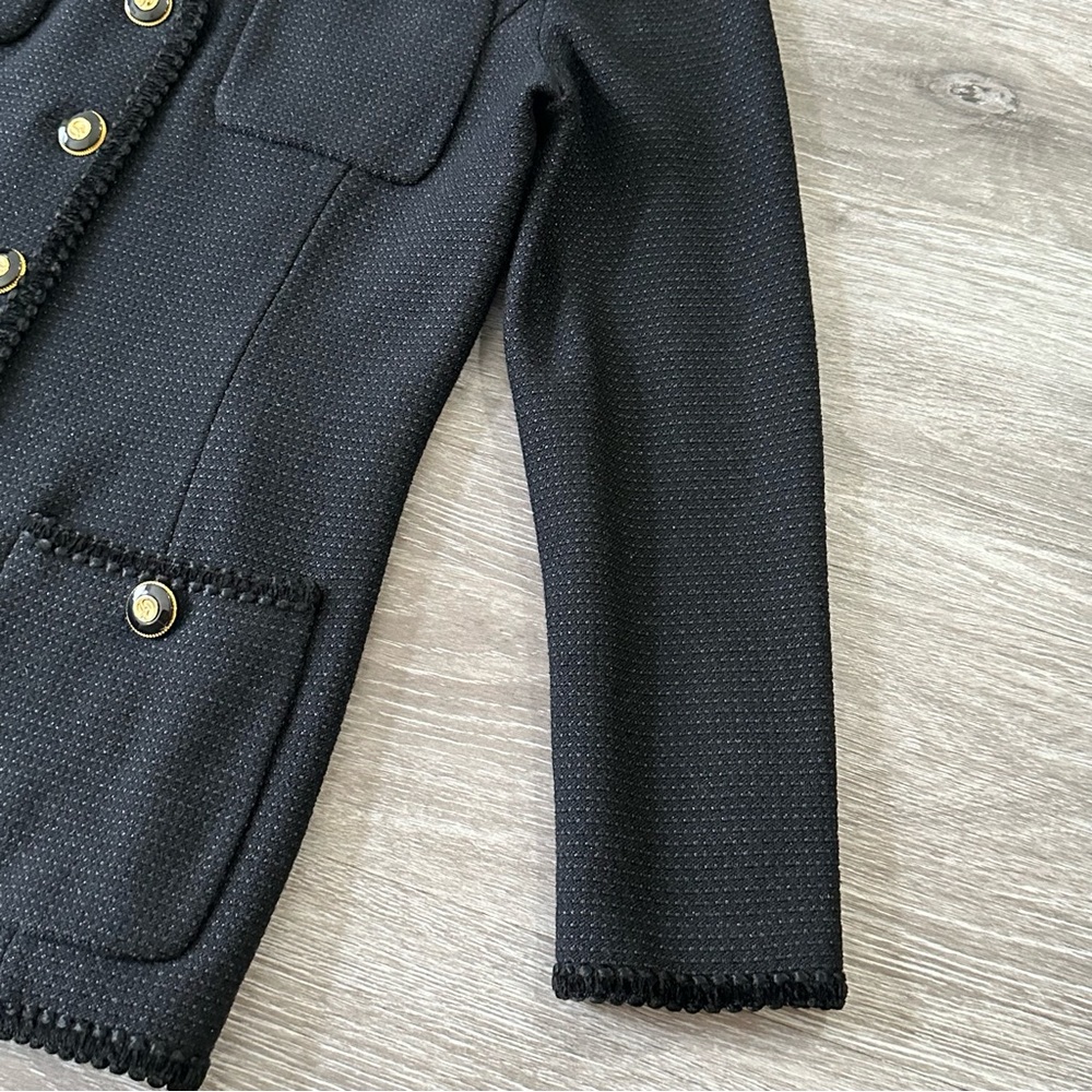 ST JOHN Shimmer Tweed 4 Pocket Evening Jacket - Picture 4 of 9